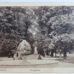 AK Bad Pyrmont Hauptallee 1917 gebraucht #PD399