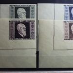 Österreich 772B-775B postfrisch als Eckrand unten links "Renner" #SA571