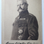 AK Deutschland Generalfeldmarschall v. Hindenburg ungebraucht #PD435