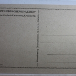 AK Oberschlesien An der Kirche in Kamienletz, Kr. Gleichwitz ungebraucht #PD440