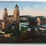 AK Köln Hohenzollernbrücke ungebraucht #PD561