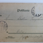 AK Deutschland Grußkarte - Kinder 1899 gebraucht #PD578