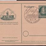 Berlin Ganzsache P 24 gestempelt Sonderstempel Tempelhof #DIB31