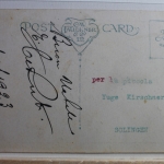 AK Großbritannien Künstlerkarte 1923 gebraucht #PD647