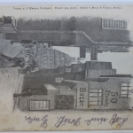 AK Deutschland Kirchgasse - im Hintergrund das alte Rathaus gebraucht #PD653