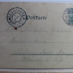 AK Dresden Belvédére mit Elbe Ufer 1903 gebraucht #PD644