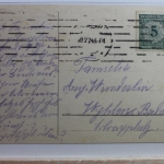 AK Hamburg American Linie - New York - Mongolia 1913 gebraucht #PD656