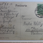 AK Karlsbad Marktplatz 1913 gebraucht #PD655