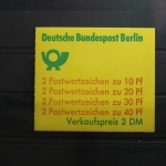 Berlin MH 9a oZ postfrisch Markenheftchen #SD420