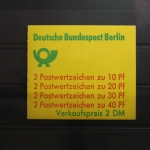 Berlin MH 9a oZ postfrisch Markenheftchen #SD424
