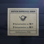 Berlin MH 6b postfrisch ungeöffnet Markenheftchen #SD461