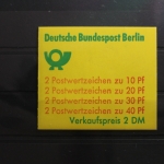 Berlin MH 9a oZ postfrisch Markenheftchen #SD428