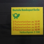 Berlin MH 9a oZ postfrisch Markenheftchen #SD432