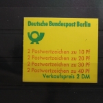 Berlin MH 9a oZ postfrisch Markenheftchen #SD429