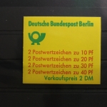 Berlin MH 9a oZ postfrisch Markenheftchen #SD413
