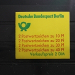 Berlin MH 9a oZ postfrisch Markenheftchen #SD417