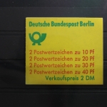 Berlin MH 9a oZ postfrisch Markenheftchen #SD433