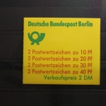 Berlin MH 9a oZ postfrisch Markenheftchen #SD414