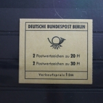 Berlin MH 7b postfrisch geöffnet Markenheftchen #SD482