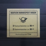 Berlin MH 7b postfrisch ungeöffnet Markenheftchen #SD489