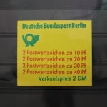 Berlin MH 9cI oZ postfrisch Markenheftchen #SE314