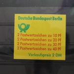 Berlin MH 9cI oZ postfrisch Markenheftchen #SE296