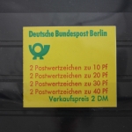 Berlin MH 9b oZ postfrisch Markenheftchen #SE289