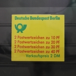 Berlin MH 9cI oZ postfrisch Markenheftchen #SE310