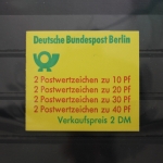Berlin MH 9cI oZ postfrisch Markenheftchen #SE299