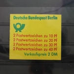 Berlin MH 9cI oZ postfrisch Markenheftchen #SE298