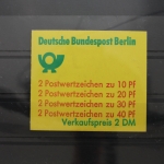 Berlin MH 9b oZ postfrisch Markenheftchen #SE293
