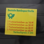 Berlin MH 9b oZ postfrisch Markenheftchen #SE282