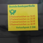 Berlin MH 9cI oZ postfrisch Markenheftchen #SE316