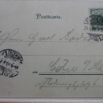 AK Deutschland Grußkarte - Gut Holz 1909 gebraucht #PD694