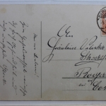 AK Deutschland Riesen Glück im neuen Jahre 1918 gebraucht #PD700