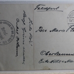 AK Deutschland Wir Barbaren / Der deutsche Koch Feldpost 1915 gebraucht #PD789