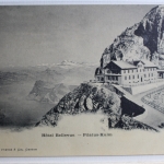 AK Pilatus Hotel Bellevue ungebraucht #PD714