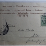 AK Deutschland Künstlerkarte 1901 gebraucht #PD815