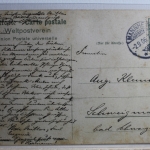 AK Mannheim Künstlerkarte (Gemälde v. C. Grote) 1906 gebraucht #PD816