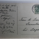 AK Görlitz Ruhmeshalle 1915 gebraucht #PD723