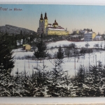 AK Brünnl Marie Trost im Winter ungebraucht #PD748