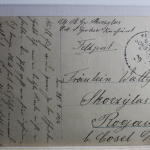 AK Deutschland Grußkarte - Jonny geht Vergnüglich Feldpost 1916 gebraucht #PD756