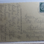 AK Stolberg Hotel zum Schützenhaus 1936 gebraucht #PD874