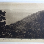 AK Ilsenburg (Harz) Blick von der Westklippe zum Brocken ungebraucht #PD878