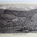 AK Einsiedeln und die Alpen 1929 gebraucht #PD918