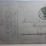 AK Deutschland Grußkarte 1908 gebraucht #PE051