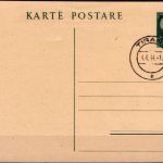 Deutsche Besetzung Albanien P 1 als Ganzsache Attest Krischke #DGO05