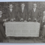 AK Deutschland Gruppenporträt 1912 gebraucht #PE239