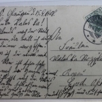 AK Deutschland Porträtkarte 1908 gebraucht #PE241