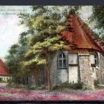 AK Bispingen LK Heidekreis Alte Heidekirche 25.4.1909 gebraucht #IU969